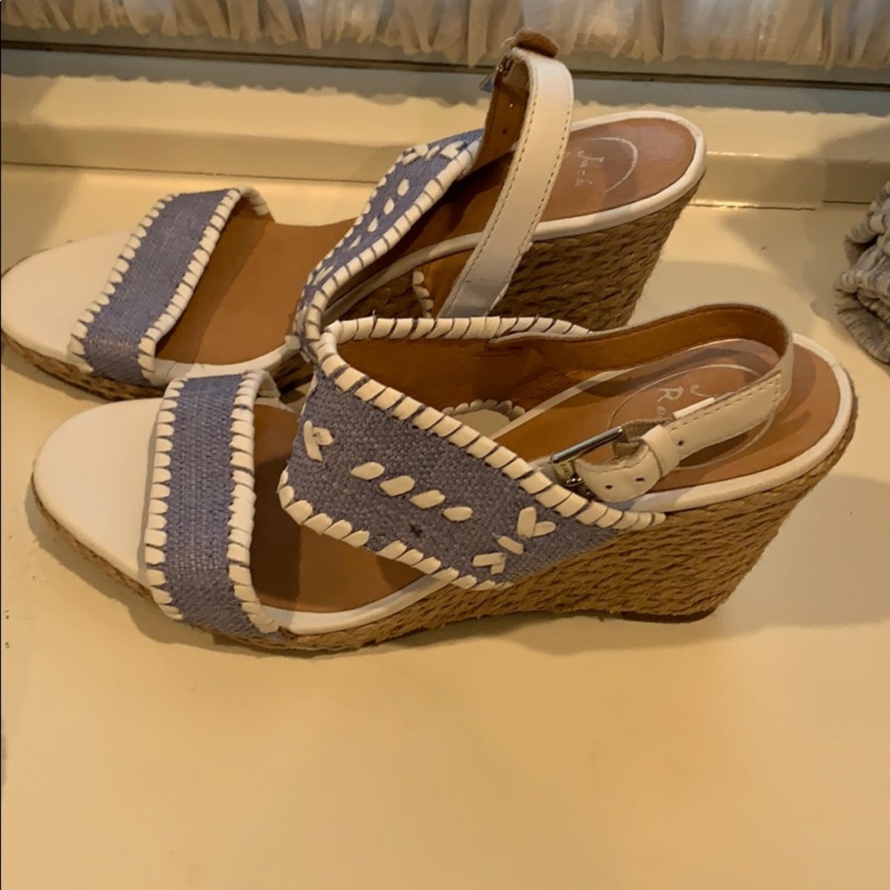 Jack Rogers summer wedges! Size 8.5 - Picture 2 of 3